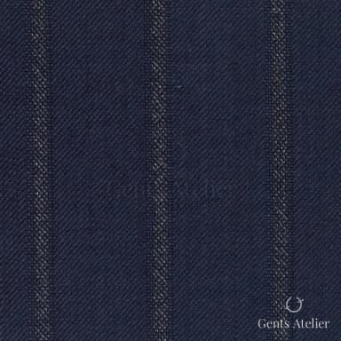 Костюмная ткань Marzoni 607 - 851 / 1000 — Синий / Зелёный, оконная клетка, 100% шерсть