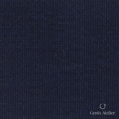 Костюмная ткань Marzoni 618 - 372 / 1200 — Тёмно-синий, меланж, 100% шерсть