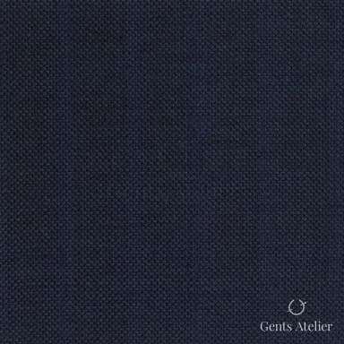 Костюмная ткань Marzoni 618 - 373 / 1200 — Тёмно-синий, однотонная, 100% шерсть