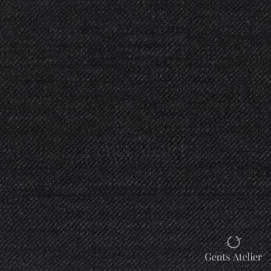Костюмная ткань Marzoni 723 - 061 / 1200 — Антрацит, меланж, 100% шерсть