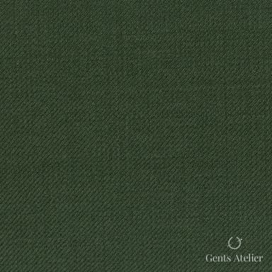 Костюмная ткань Marzoni 723 - 077 / 1100 — Зелёный, однотонная, 100% шерсть