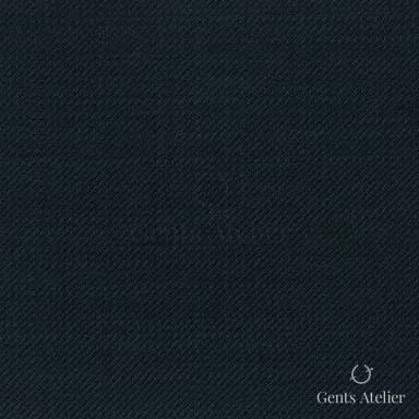 Костюмная ткань Marzoni 723 - 087 / 1100 — Тёмно-синий, однотонная, 100% шерсть
