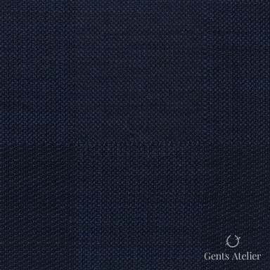 Костюмная ткань Marzoni 723 - 114 / 1200 — Синий, однотонная, 100% шерсть