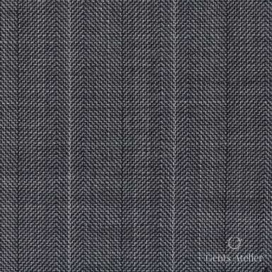 Костюмная ткань Marzoni 723 - 116 / 1200 — Серый / Белый, ёлочка, 100% шерсть