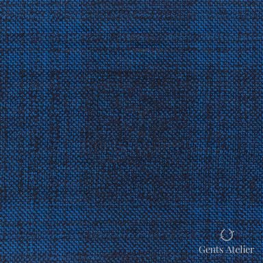 Костюмная ткань Marzoni 600 - 470 / 1000 — Тёмно-синий / Синий, меланж, 100% шерсть