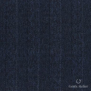 Костюмная ткань Marzoni 621 - 110 / 900 — Синий, ёлочка, 100% шерсть