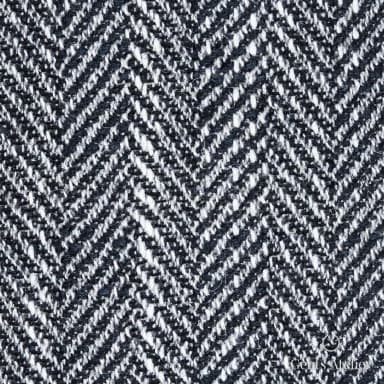 Костюмная ткань Marzoni 722 - 251 / 1300 — Антрацит / Белый, ёлочка, 88% шерсть, 12% шёлк