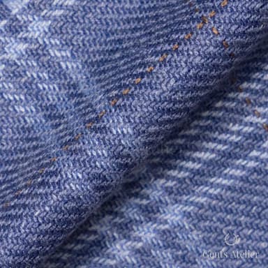Драпировка ткани Gent's Colors 2699-17 крупным планом